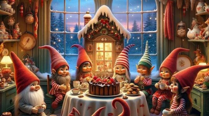 „Wichtelzauber: Heimliche Helfer und Schalkhafte Streiche in der Vorweihnachtszeit“